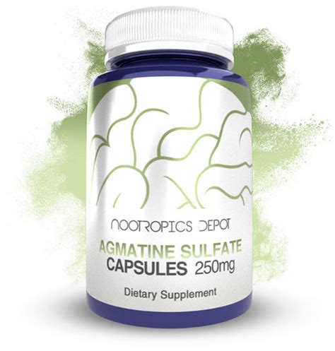 You can also take it to improve focus like a nootropic. . Agmatine nootropic